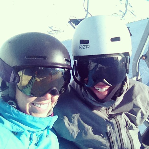 Got to ski with this guy
