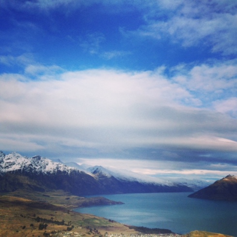 Lake Wakatipu from The Lookout at The Remarkables